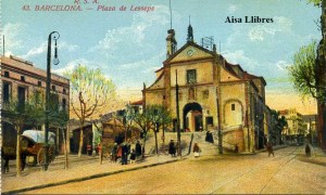 Barcelona Plaza de Lesseps  nº 43 RSA  Rovira SA s/d principios siglo XX color 18 € 