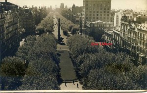 Barcelona  Passeig de Gracia vist des de Gran de Gracia s/d anys 60 fotográfica  14 € 