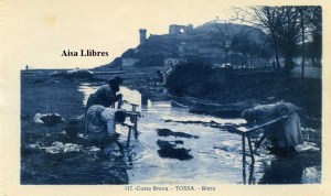 Tossa Costa Brava  Riera 117 ed. L Roisin fot Barcelona principios siglo XX 25 € 