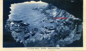 Tossa Costa Brava  115 Platja del Codolà. ed. L Roisin fot Barcelona principios siglo XX 18 € 
