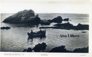 Port de la Selva 3  La Meda. ed. Llensa Guillera Barcelona amb ventanilla anys 20?  18 € 