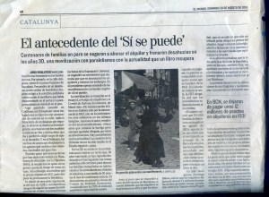 artículo de Jordi Ribalaygue sobre el llibre 