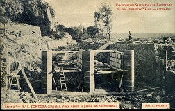 Tortosa serie 2ª nº8  (Cherta) vista desde la presa del nuevo canal. Hipofosfitos salud para el raquitismo Elixir digestivo salud Estómago. Ed. Thormas Barcelona  Fot R Borell, s/f  (años 10?) 39 €