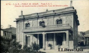 Pobla de Segur  Estación de transformación y distribución Casa del Director y Taller 14 €