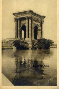 Montpelier nº 19 (Hérault) Le Château d’eau Ed Les editions d’Art Yvon Paris Rue Martel. Con ventanilla años 30? Color sepia 14 € 