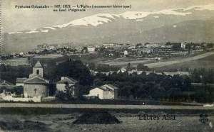 Pyrénées Orientales 507 HIX L’Eglise (monument Historique) au found Puigcerda. s/d (anys 10 ?)  blanco y negro 14 €  