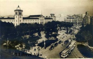 Plaça Universitat anys 50 fotogràfica  14 €