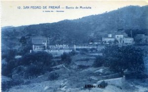 San Pedro de Premiá nº 12 Barrio de Montaña I Roisin fot. Barcelona s/f (años 20?)  15 € 