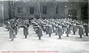 Barcelona Casa Provincial de Caridad  Niñas Gimnasia rítmica