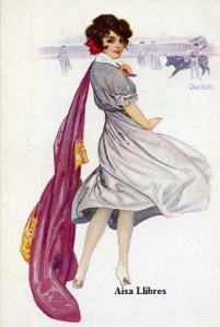 Núm 861 Tipo mujer torera Chantecler Ediciones Victoria N Coll Salieti Barcelona s/f (principios siglo XX) 12 €  