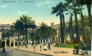 Barcelona Plaza Real nº 50 Ed Jorge Venini Barcelona s/f Principios siglo XX Serie Standard.  Color  15 € 