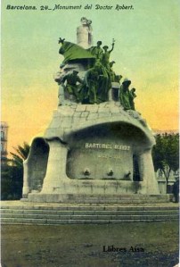 Barcelona nº 24 Monument del Doctor Robert. Ed. Jorge Venini Barcelona serie standard 25 € 