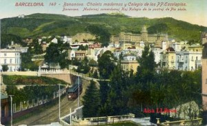 Barcelona nº 149 Bonanova Chalets modernos y Colegio de los PP Esacolapios. Ed. Jorge Venini Barcelona serie standart 25 € 