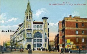 Barcelona nº 23 Caja de Pensiones (Vía Layetana) Ed. Rovira SA s/f (principios siglo XX) 25 € 