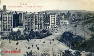 Barcelona  Plaza de Tetuan ed. Rovira SAA s/f principios siglo XX blanco y negro 15 €