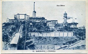 Barcelona Tibidabo 15  ed. L Roisin fot Barcelona s/f anys 20? Con ventanilla 10 € 