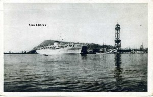 Barcelona 18 Estación marítima y Torre Jaime I. Ediciones Pablo Dümmatzen Barcelona s/d (años 30)  10 € 