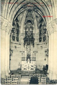 Barcelona nº 1 Templo de la Sagrada Familia Altar de San José en la cripta. Ed. Herederos de Plá Barcelona s/f principios siglo XX, 25 € 