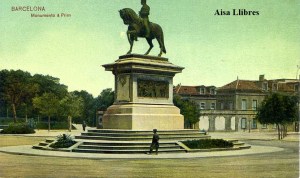 Barcelona Monumento á Prim Dr. Trenkler Co., Leipzig 1908 Bca 2  s/f  s/d Principios siglo XX 20 € 