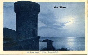  Tossa Costa Brava Efectos de Sol  nº 104 ed. L Roisin fot Barcelona principios siglo XX , 15 €