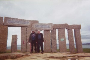Abel Paz i Manel Aisa a La Coruña gener de 2005