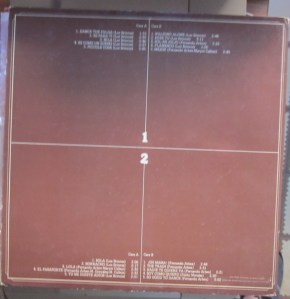 Los Brincos Serie Especial Coleccionistas  Madrid 1976  Vinilo LP doble 25 € dorso