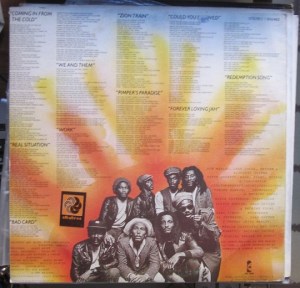 contraportada Bob Marley & The Wailers Uprising 50 €