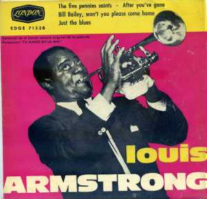 Louis Armstrong  The five pennies saints  1960 Vinilo 45 , 8 € 