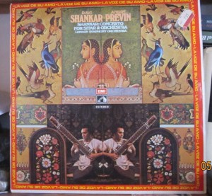 Ravi Shankar André Previn  Shankar Concerto for sitar & orchestra  London Symphony orchestra  La Voz de su amo 1973   50 €