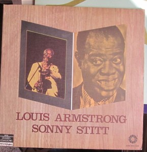 Louis Armstrong Sonny Stitt ed. Marfer Madrid 1978 LP Doble 45 €