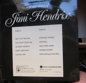 an hi- fi rare batch of Jimi Hendrix  30 € dorso