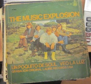 The Music explosion Un poquito de Soul / Veo la Luz  60 €,  1967 Vinilo 45