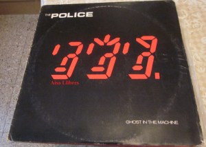 The Police Ghost in the machine vinilo  LP  1981 ,  12 €