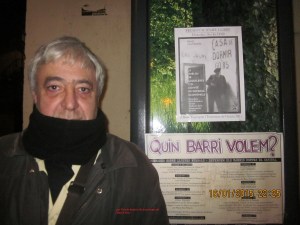 després de la presentació del llibre un vol per Gràcia