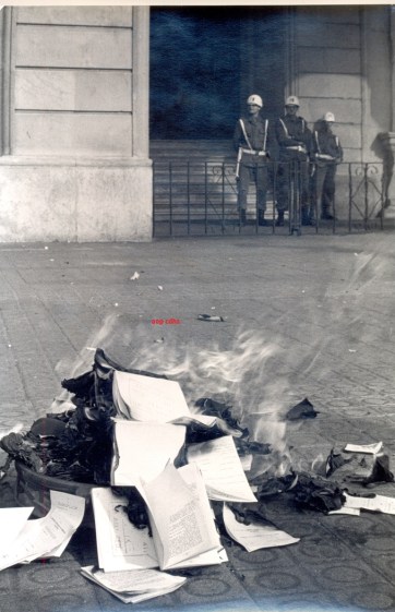 14 Gobierno militar 1986 crema de cartillas mi9litares