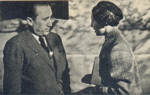 Ada Martí con el Dr. Torres 1937